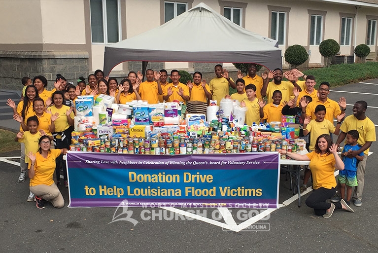 Donation Drive to Help Louisiana Flood Victims