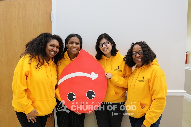 World Mission Society Church of God, wmscog, blood drive, donor, volunteer, community service, blood center, save lives, Charlotte, NC, North Carolina, worldwide, Passover